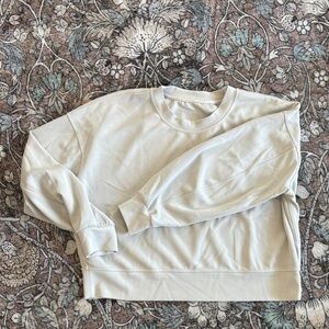 lululemon  Cream Softstreme Sweatshirt